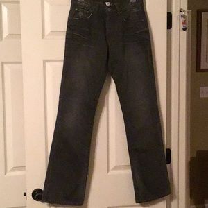 Men’s LUCKY BRAND Straight Leg Black Jeans 28 X 33